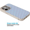 image:imageCasely iPhone 17 Pro Max Case  Seaside Stitch  Vintage Roses  Align SoftTouch Flexible Bumper Case  Compatible with MagSafeTiny Stars  Red  Blue