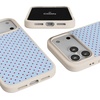 image:imageCasely iPhone 17 Pro Max Case  Seaside Stitch  Vintage Roses  Align SoftTouch Flexible Bumper Case  Compatible with MagSafeTiny Stars  Red  Blue