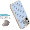 image:imageCasely iPhone 17 Pro Max Case  Seaside Stitch  Vintage Roses  Align SoftTouch Flexible Bumper Case  Compatible with MagSafeTiny Stars  Red  Blue