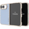 image:imageCasely iPhone 17 Pro Max Case  Seaside Stitch  Vintage Roses  Align SoftTouch Flexible Bumper Case  Compatible with MagSafeTiny Stars  Red  Blue