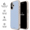 image:imageCasely iPhone 17 Pro Max Case  Seaside Stitch  Vintage Roses  Align SoftTouch Flexible Bumper Case  Compatible with MagSafeTiny Stars  Red  Blue
