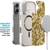 image:imageCasely iPhone 17 Pro Max Case  Stallion Stampede  Wild Horses  Align SoftTouch Flexible Bumper Case  Compatible with MagSafeDust  Bloom  Vintage Floral