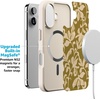 image:imageCasely iPhone 17 Pro Max Case  Stallion Stampede  Wild Horses  Align SoftTouch Flexible Bumper Case  Compatible with MagSafeDust  Bloom  Vintage Floral
