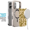 image:imageCasely iPhone 17 Pro Max Case  Stallion Stampede  Wild Horses  Align SoftTouch Flexible Bumper Case  Compatible with MagSafeDust  Bloom  Vintage Floral
