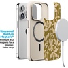 image:imageCasely iPhone 17 Pro Max Case  Stallion Stampede  Wild Horses  Align SoftTouch Flexible Bumper Case  Compatible with MagSafeDust  Bloom  Vintage Floral