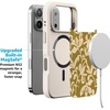 image:imageCasely iPhone 17 Pro Max Case  Stallion Stampede  Wild Horses  Align SoftTouch Flexible Bumper Case  Compatible with MagSafeDust  Bloom  Vintage Floral