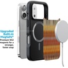 image:imageCasely iPhone 17 Pro Max Case  Stallion Stampede  Wild Horses  Align SoftTouch Flexible Bumper Case  Compatible with MagSafeFrontier Weave  Boho Sunset
