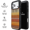 image:imageCasely iPhone 17 Pro Max Case  Stallion Stampede  Wild Horses  Align SoftTouch Flexible Bumper Case  Compatible with MagSafeFrontier Weave  Boho Sunset