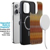 image:imageCasely iPhone 17 Pro Max Case  Stallion Stampede  Wild Horses  Align SoftTouch Flexible Bumper Case  Compatible with MagSafeFrontier Weave  Boho Sunset