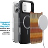 image:imageCasely iPhone 17 Pro Max Case  Stallion Stampede  Wild Horses  Align SoftTouch Flexible Bumper Case  Compatible with MagSafeFrontier Weave  Boho Sunset