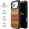 image:imageCasely iPhone 17 Pro Max Case  Stallion Stampede  Wild Horses  Align SoftTouch Flexible Bumper Case  Compatible with MagSafeFrontier Weave  Boho Sunset