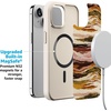 image:imageCasely iPhone 17 Pro Max Case  Stallion Stampede  Wild Horses  Align SoftTouch Flexible Bumper Case  Compatible with MagSafePainted Canyon  Dotted Landscape