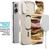 image:imageCasely iPhone 17 Pro Max Case  Stallion Stampede  Wild Horses  Align SoftTouch Flexible Bumper Case  Compatible with MagSafePainted Canyon  Dotted Landscape