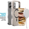 image:imageCasely iPhone 17 Pro Max Case  Stallion Stampede  Wild Horses  Align SoftTouch Flexible Bumper Case  Compatible with MagSafePainted Canyon  Dotted Landscape