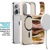 image:imageCasely iPhone 17 Pro Max Case  Stallion Stampede  Wild Horses  Align SoftTouch Flexible Bumper Case  Compatible with MagSafePainted Canyon  Dotted Landscape