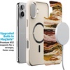 image:imageCasely iPhone 17 Pro Max Case  Stallion Stampede  Wild Horses  Align SoftTouch Flexible Bumper Case  Compatible with MagSafePainted Canyon  Dotted Landscape