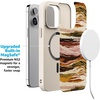 image:imageCasely iPhone 17 Pro Max Case  Stallion Stampede  Wild Horses  Align SoftTouch Flexible Bumper Case  Compatible with MagSafePainted Canyon  Dotted Landscape
