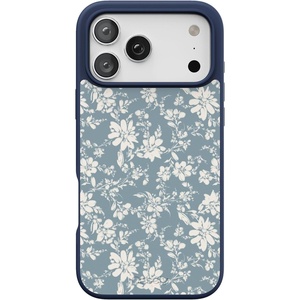 image:imageCasely iPhone 17 Pro Max Case  Citrus Stripes  Poolside Print  Align SoftTouch Flexible Bumper Case  Compatible with MagSafeAfternoon Tea  Blue Floral