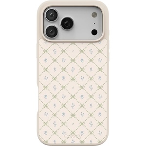 image:imageCasely iPhone 17 Pro Max Case  Citrus Stripes  Poolside Print  Align SoftTouch Flexible Bumper Case  Compatible with MagSafePetite Petals Floral  Dainty Lattice