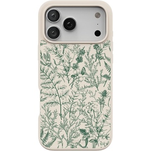 image:imageCasely iPhone 17 Pro Max Case  Citrus Stripes  Poolside Print  Align SoftTouch Flexible Bumper Case  Compatible with MagSafeSage Garden  Green Floral