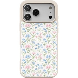 image:imageCasely iPhone 17 Pro Max Case  Citrus Stripes  Poolside Print  Align SoftTouch Flexible Bumper Case  Compatible with MagSafeSunday Best  Pastel Garden
