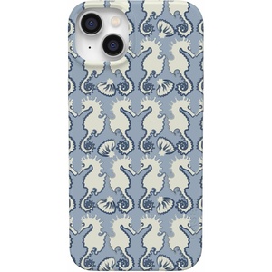 image:imageCasely iPhone 17 Pro Max Case  Marina Lines  Tiny Pinstripe  Compatible with MagSafe  Classic Ultra Thin DesignSeahorse Drift  Coastal Blues